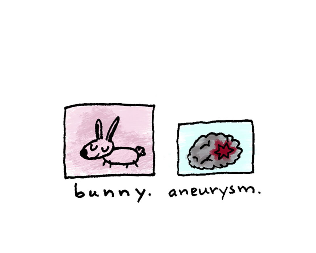 bunny + aneurysm