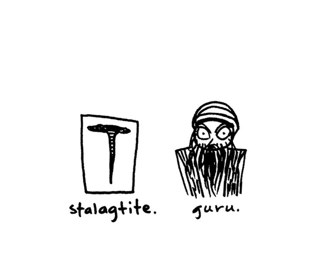 stalagtite + guru